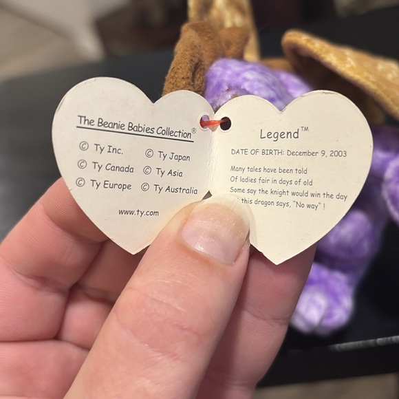 Beanie Babies TY 2003 Legend Dragon - Picture 6 of 8